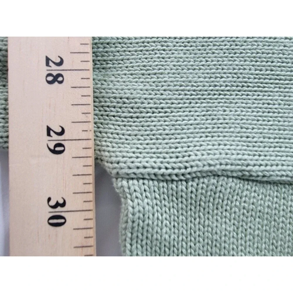 About:Blank Men's Sage 100% Cotton Logo Sweater XXL